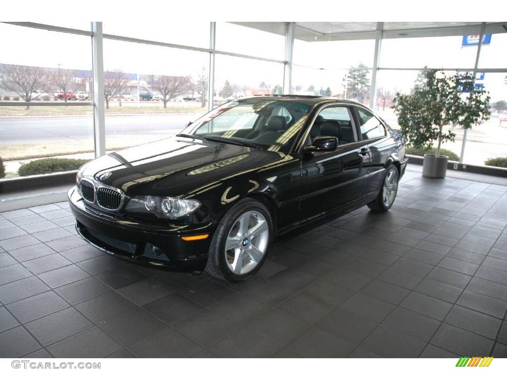 Jet Black BMW 3 Series