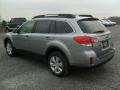 2011 Steel Silver Metallic Subaru Outback 2.5i Premium Wagon  photo #8