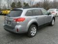 2011 Steel Silver Metallic Subaru Outback 2.5i Premium Wagon  photo #10