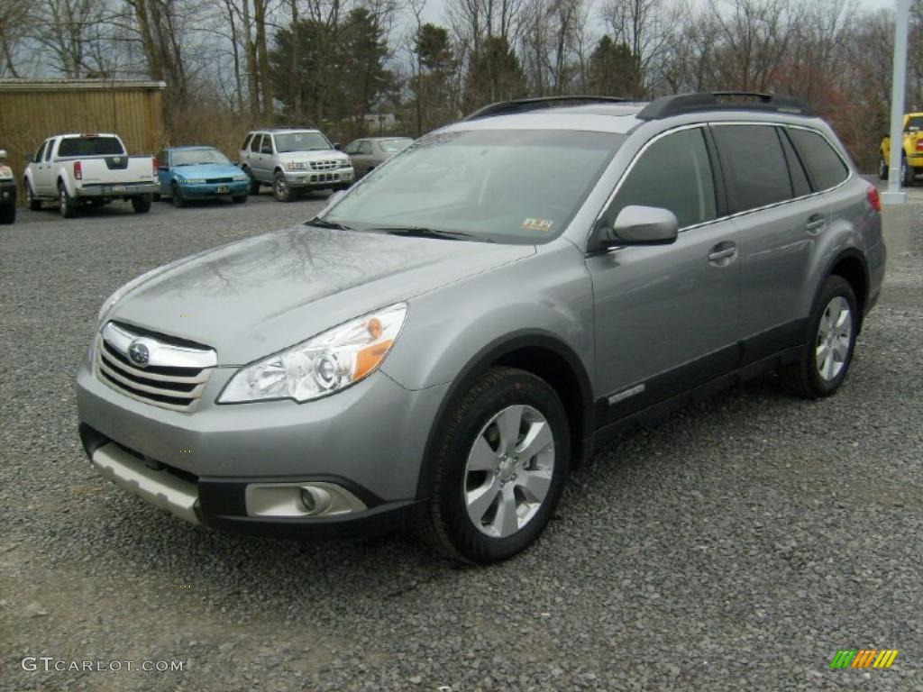 Steel Silver Metallic 2011 Subaru Outback 2.5i Limited Wagon Exterior Photo #47062913