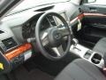 Off Black 2011 Subaru Outback 2.5i Limited Wagon Interior Color