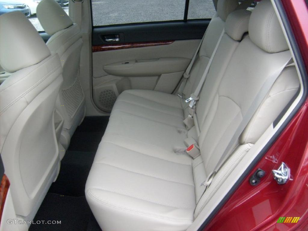 Warm Ivory Interior 2011 Subaru Outback 2.5i Limited Wagon Photo #47063177