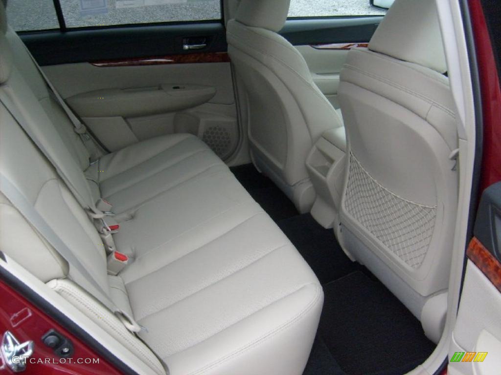 Warm Ivory Interior 2011 Subaru Outback 2.5i Limited Wagon Photo #47063345