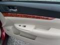 Warm Ivory 2011 Subaru Outback 2.5i Limited Wagon Door Panel