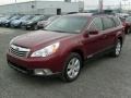 2011 Ruby Red Pearl Subaru Outback 2.5i Premium Wagon  photo #7