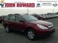 2011 Ruby Red Pearl Subaru Outback 2.5i Wagon  photo #1