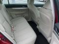 Warm Ivory 2011 Subaru Outback 2.5i Wagon Interior Color