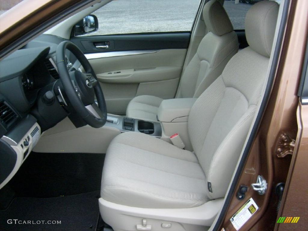 Warm Ivory Interior 2011 Subaru Outback 2.5i Premium Wagon Photo #47064410