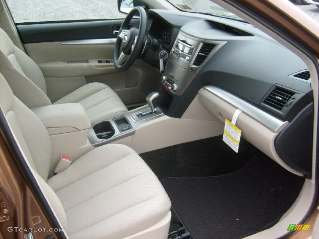 Warm Ivory Interior 2011 Subaru Outback 2.5i Premium Wagon Photo #47064458