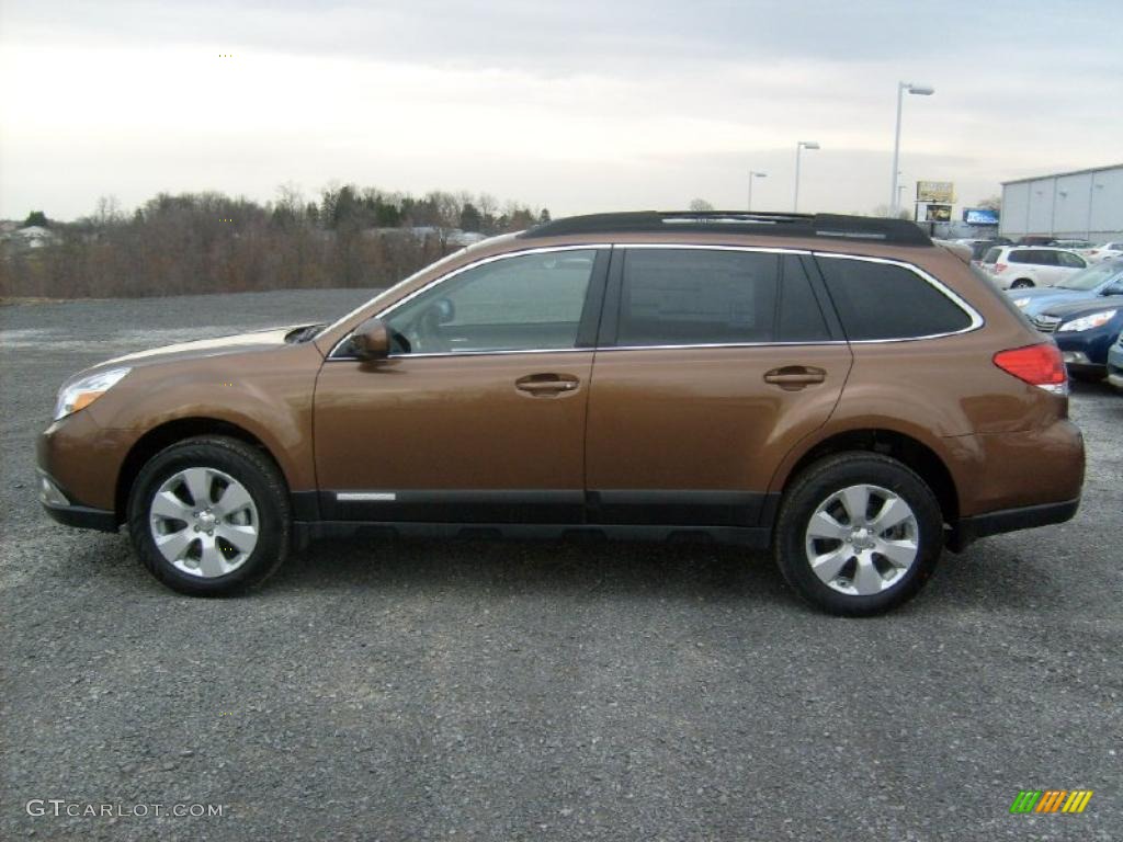 Caramel Bronze Pearl 2011 Subaru Outback 2.5i Premium Wagon Exterior Photo #47064491