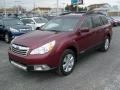 Ruby Red Pearl 2011 Subaru Outback 2.5i Limited Wagon Exterior