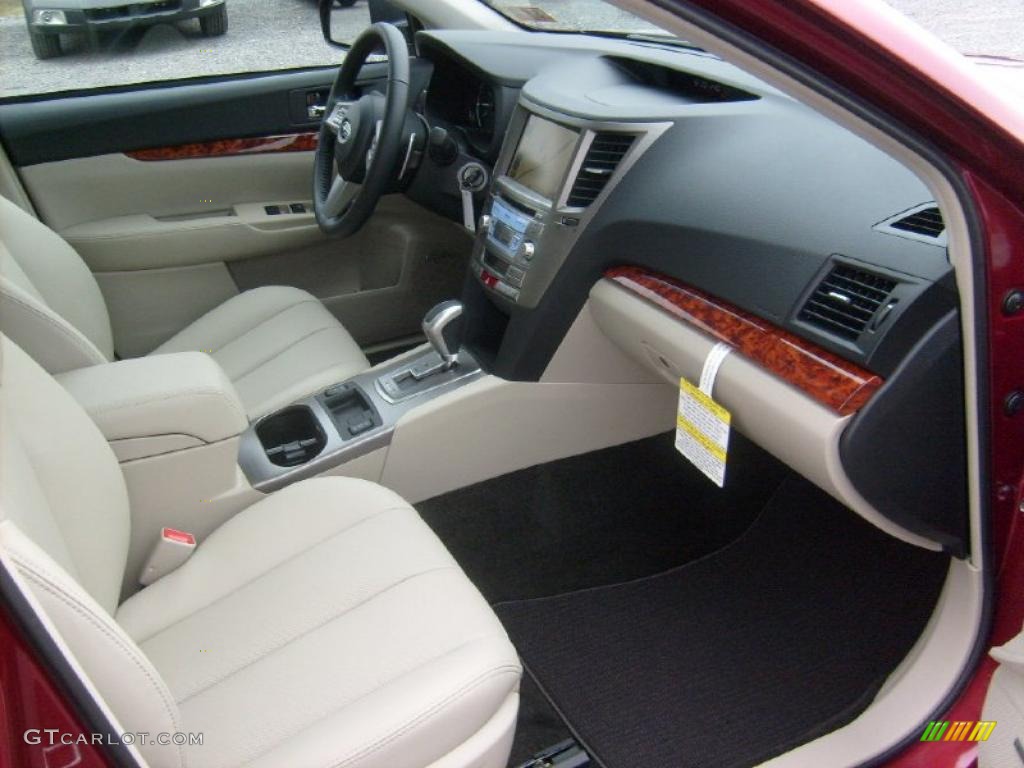 Warm Ivory Interior 2011 Subaru Outback 2.5i Limited Wagon Photo #47064968