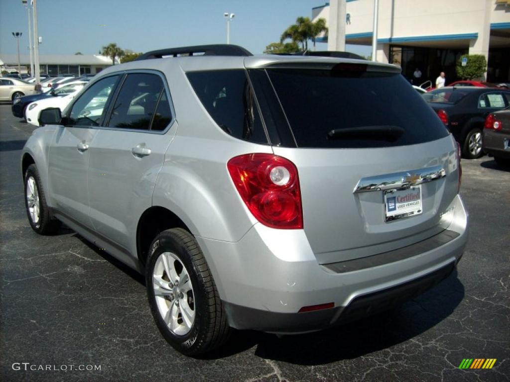 2010 Equinox LT - Silver Ice Metallic / Jet Black photo #2