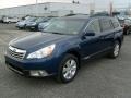 2011 Azurite Blue Pearl Subaru Outback 2.5i Premium Wagon  photo #7