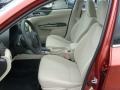Ivory Interior Photo for 2011 Subaru Impreza #47065670
