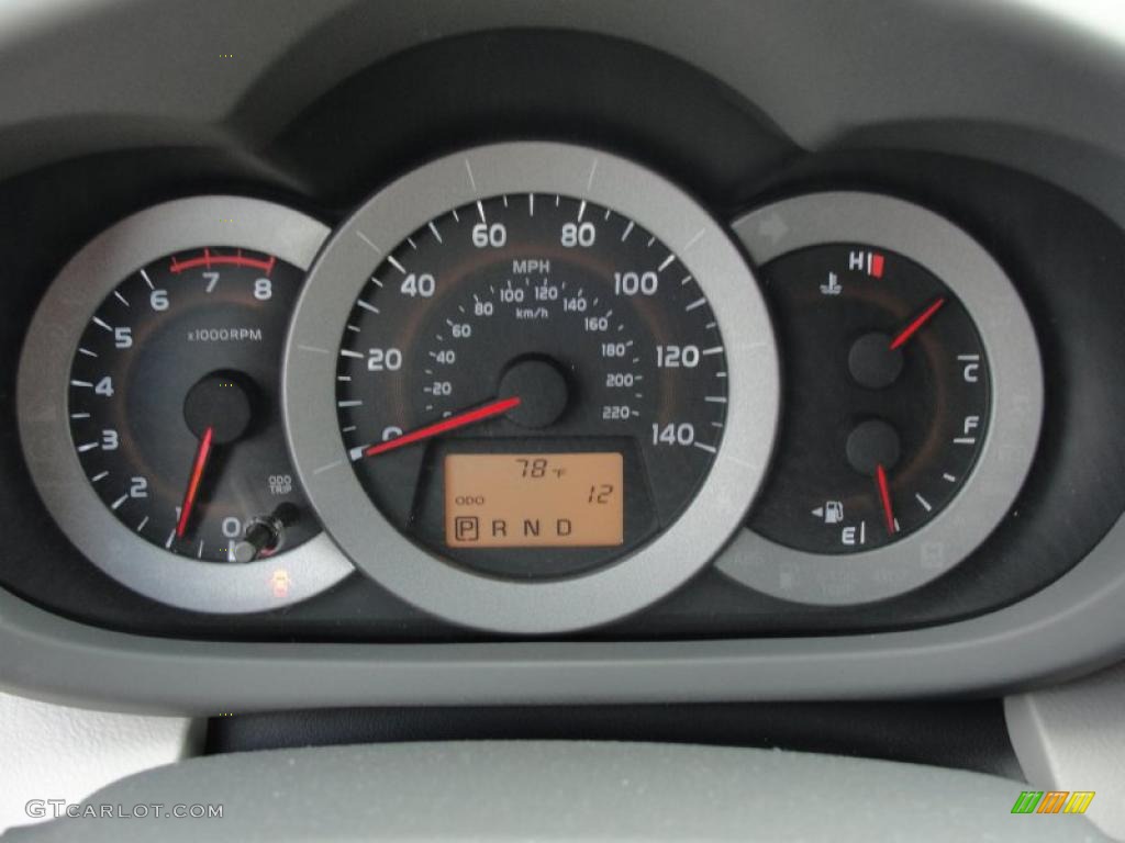 2011 Toyota RAV4 Limited Gauges Photo #47066582