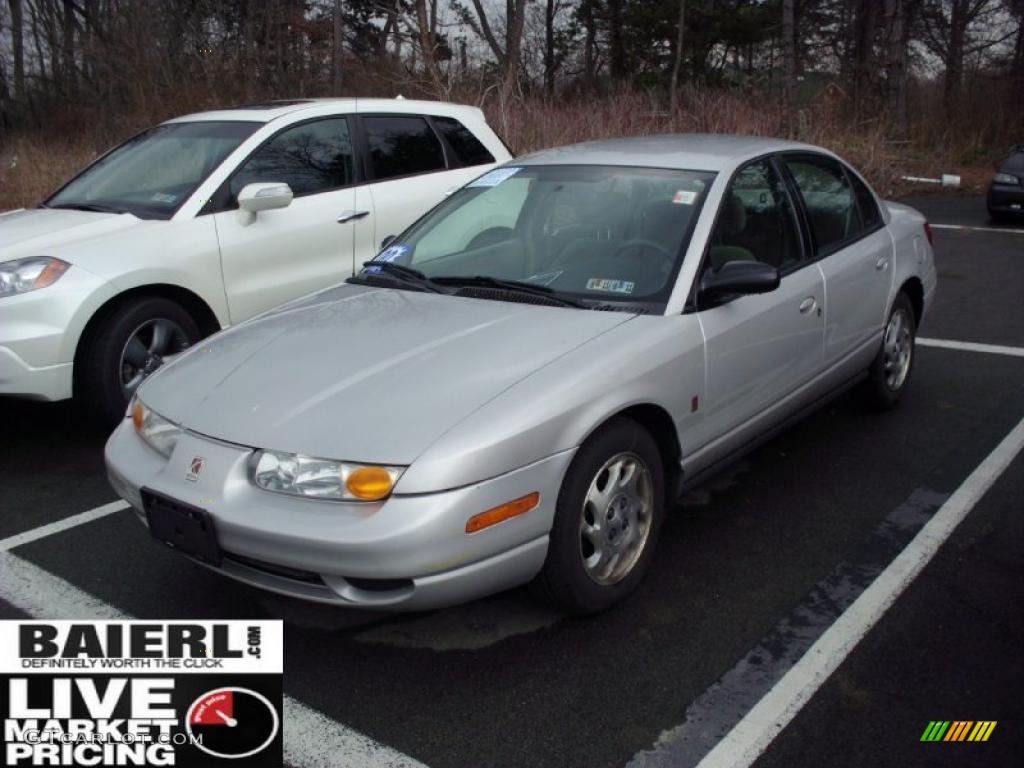2000 S Series SL2 Sedan - Light Silver / Gray photo #3