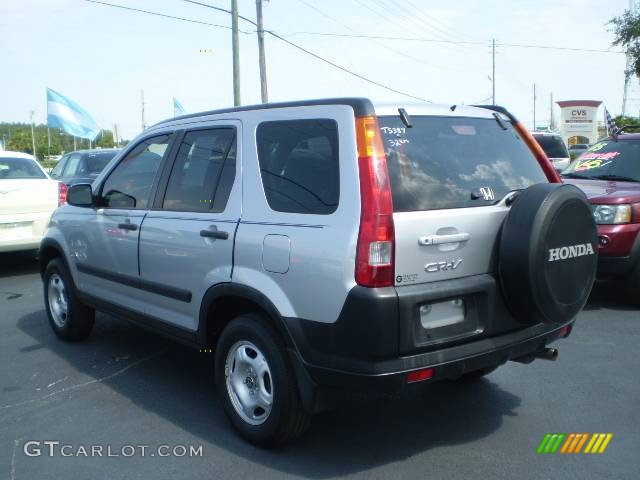 2004 CR-V LX - Satin Silver Metallic / Black photo #5