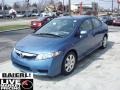 2010 Atomic Blue Metallic Honda Civic LX Sedan  photo #3