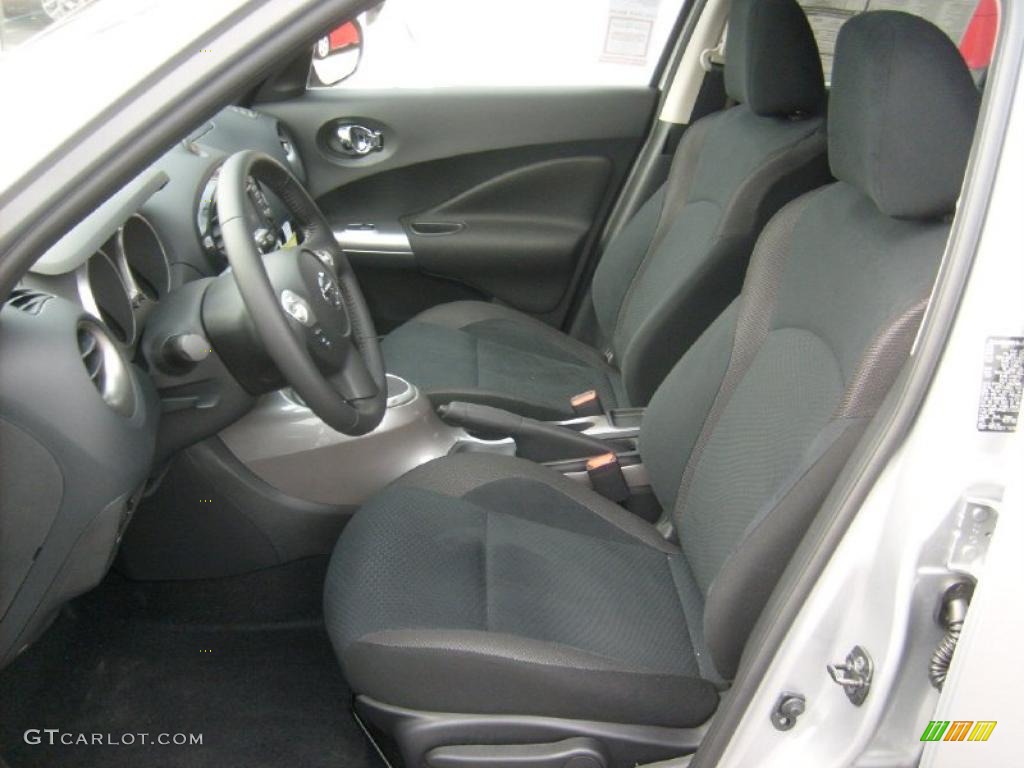 Black/Silver Trim Interior 2011 Nissan Juke SV AWD Photo #47066939