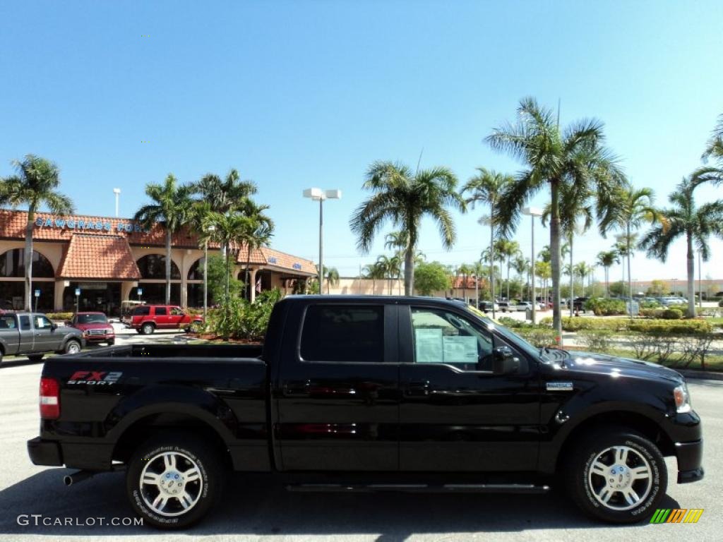 Black 2008 Ford F150 XLT SuperCrew Exterior Photo #47066987