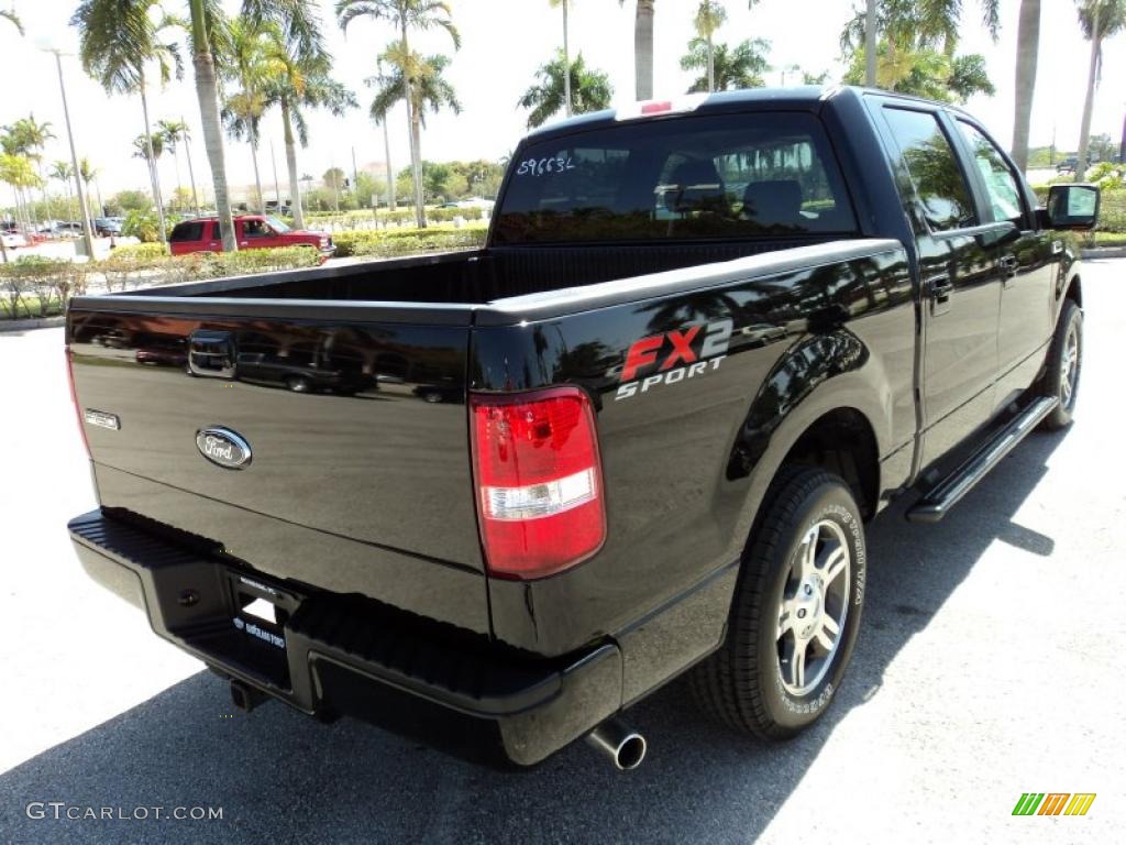 Black 2008 Ford F150 XLT SuperCrew Exterior Photo #47067005
