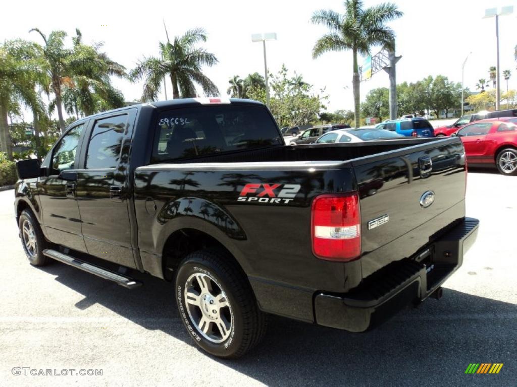 Black 2008 Ford F150 XLT SuperCrew Exterior Photo #47067059