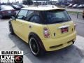 2002 Liquid Yellow Mini Cooper Hardtop  photo #4