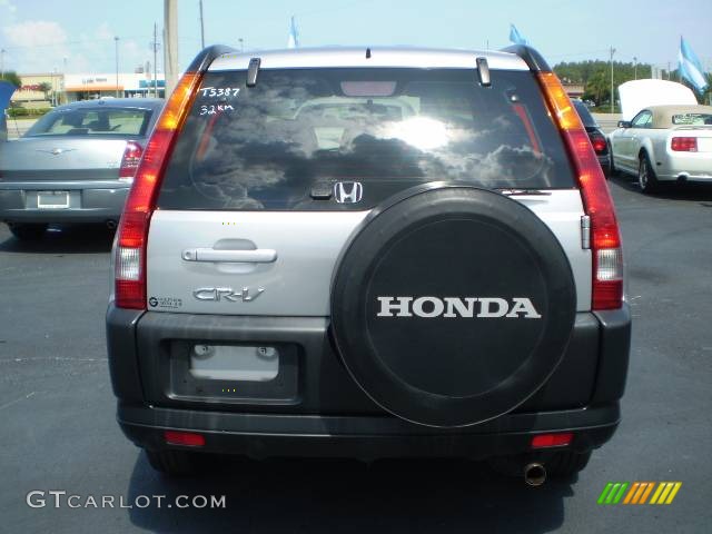 2004 CR-V LX - Satin Silver Metallic / Black photo #6