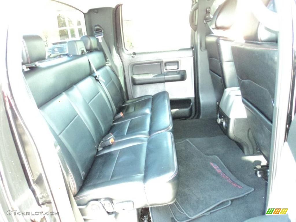 Black Interior 2008 Ford F150 XLT SuperCrew Photo #47067254
