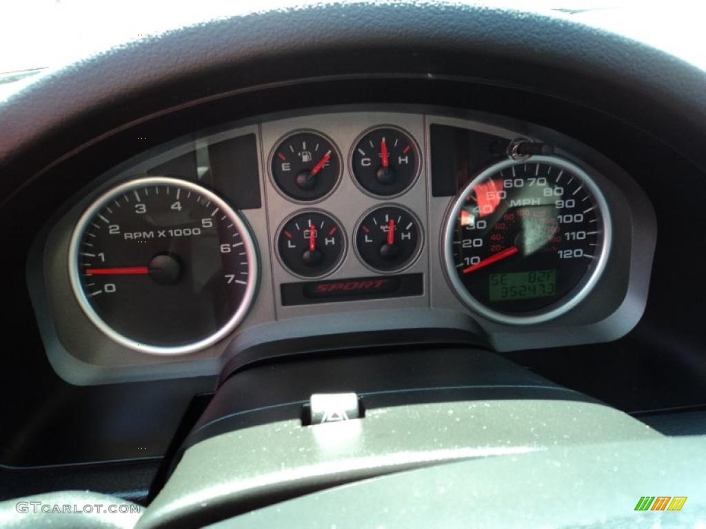2008 Ford F150 XLT SuperCrew Gauges Photo #47067344
