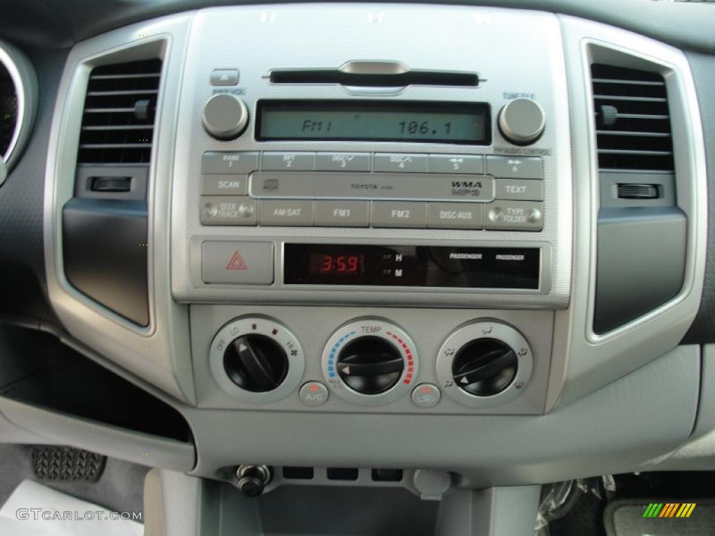 2011 Toyota Tacoma SR5 PreRunner Double Cab Controls Photo #47067545
