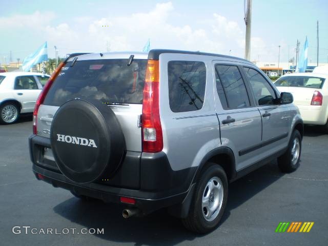 2004 CR-V LX - Satin Silver Metallic / Black photo #7