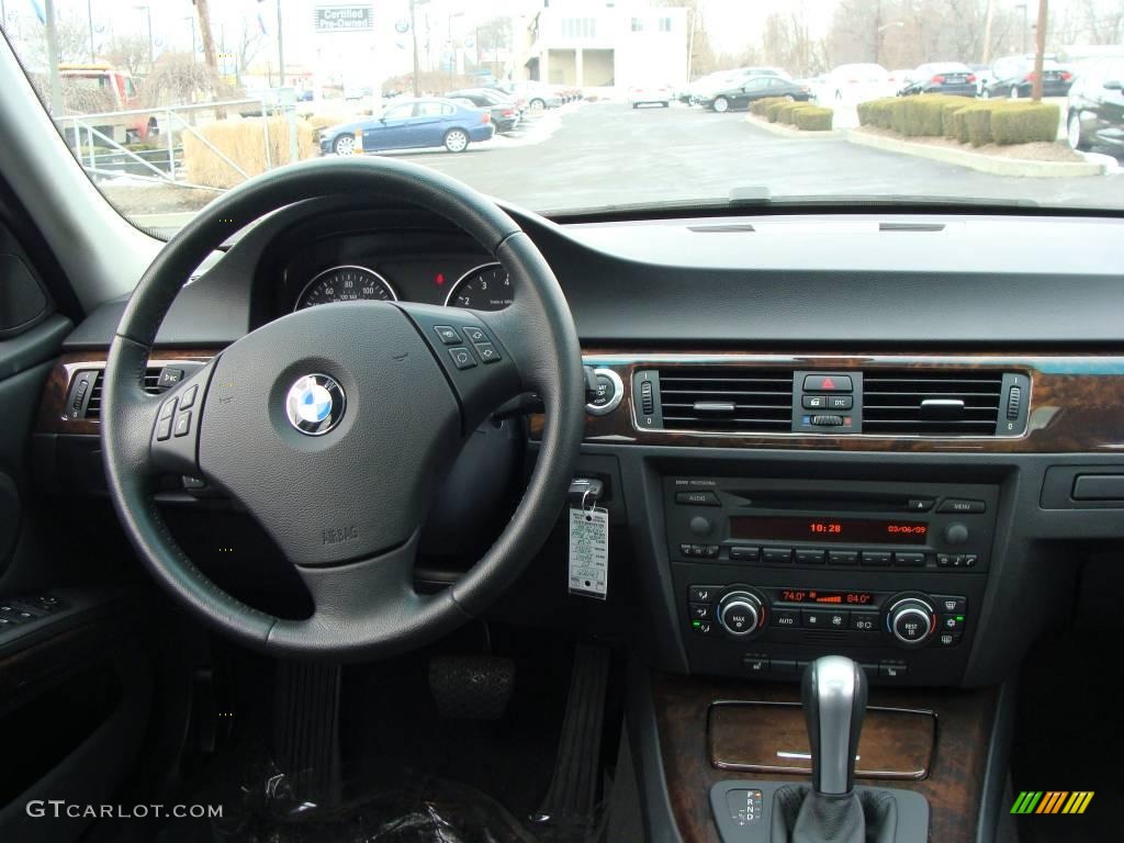 2007 3 Series 328xi Sedan - Sparkling Graphite Metallic / Black photo #10