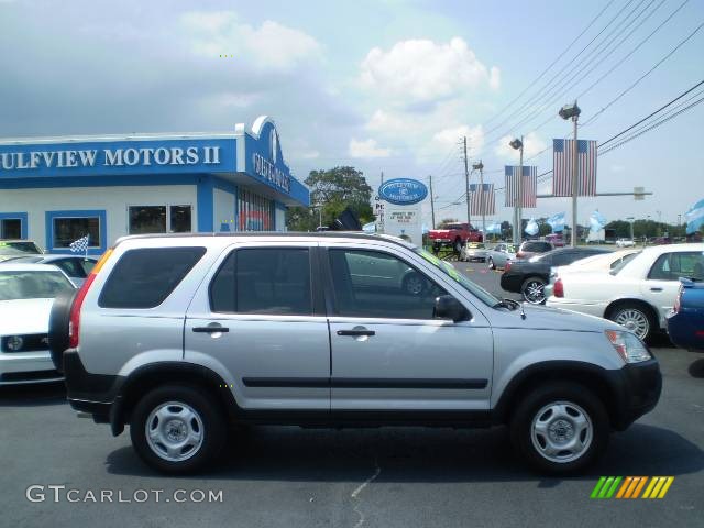 2004 CR-V LX - Satin Silver Metallic / Black photo #8