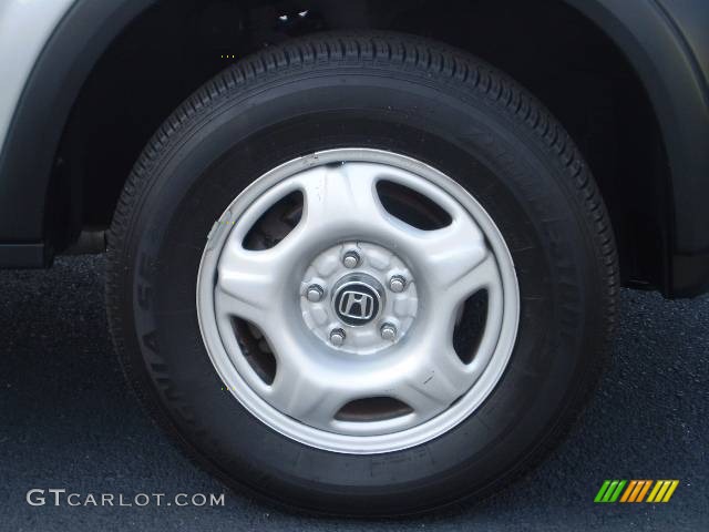 2004 CR-V LX - Satin Silver Metallic / Black photo #9