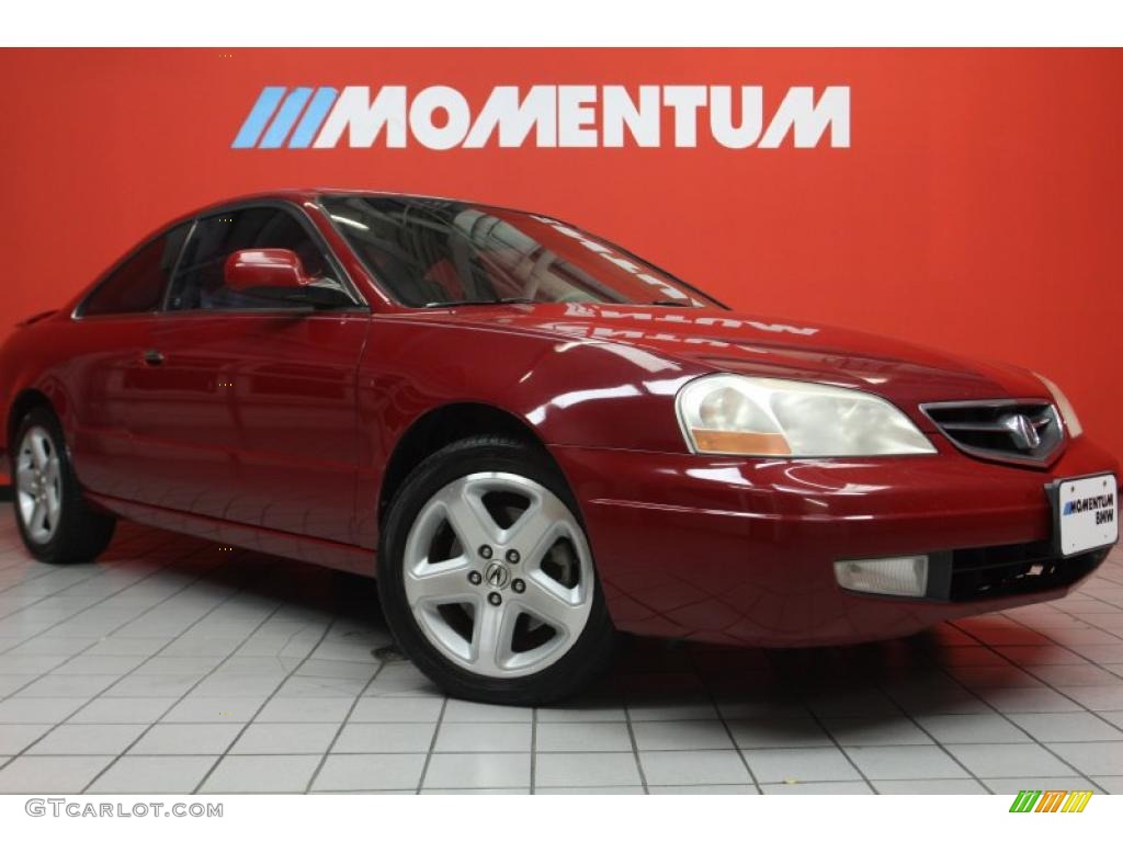 2001 CL 3.2 Type S - San Marino Red / Parchment photo #1