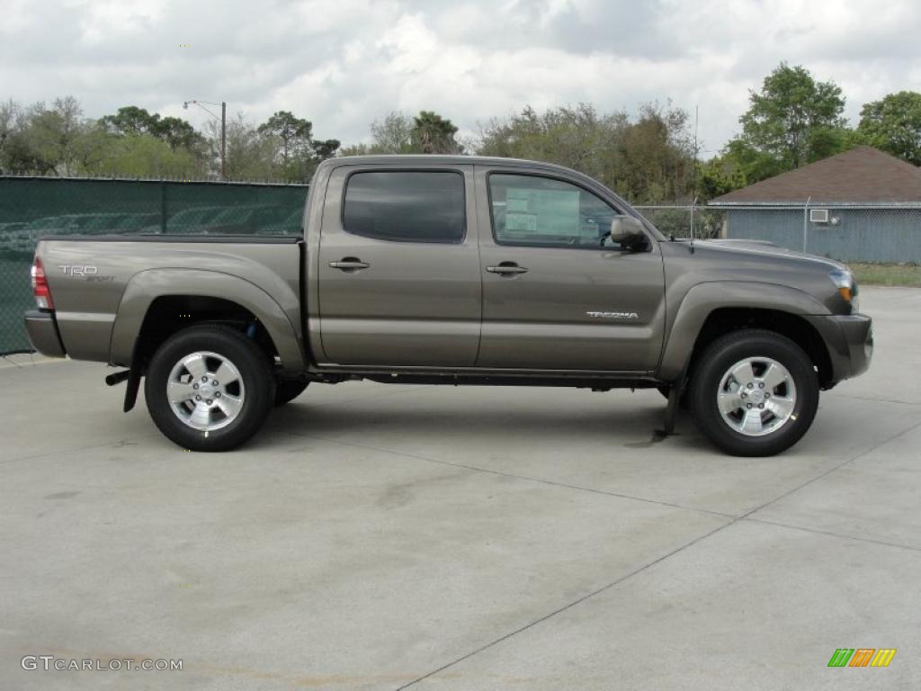 Pyrite Mica 2011 Toyota Tacoma V6 TRD Sport PreRunner Double Cab Exterior Photo #47069690