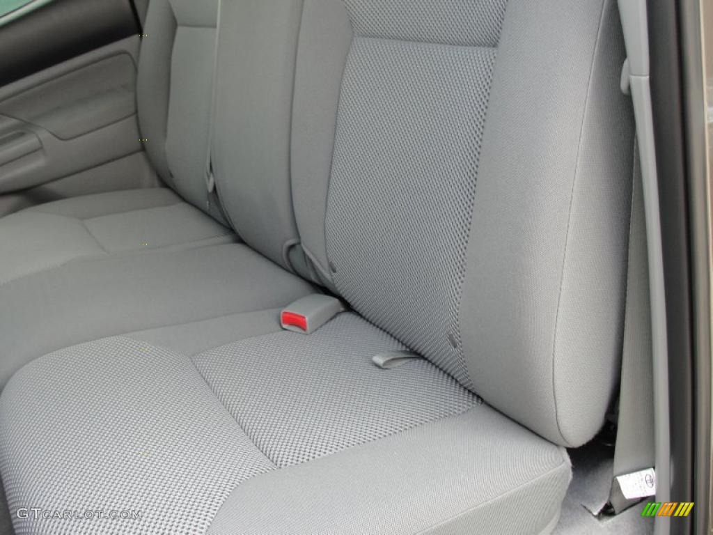 2011 Tacoma V6 TRD Sport PreRunner Double Cab - Pyrite Mica / Graphite Gray photo #21