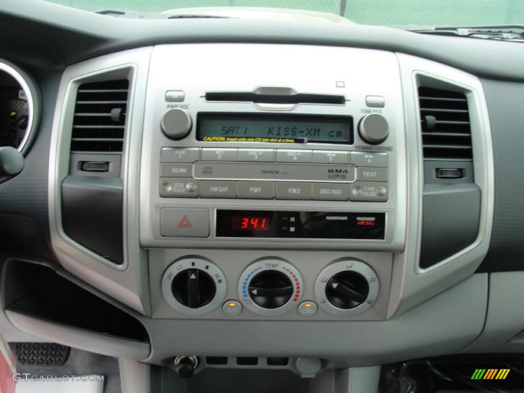 2011 Tacoma V6 TRD Sport PreRunner Double Cab - Pyrite Mica / Graphite Gray photo #27
