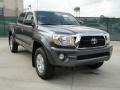 2011 Magnetic Gray Metallic Toyota Tacoma V6 PreRunner Double Cab  photo #1