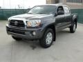 2011 Magnetic Gray Metallic Toyota Tacoma V6 PreRunner Double Cab  photo #7