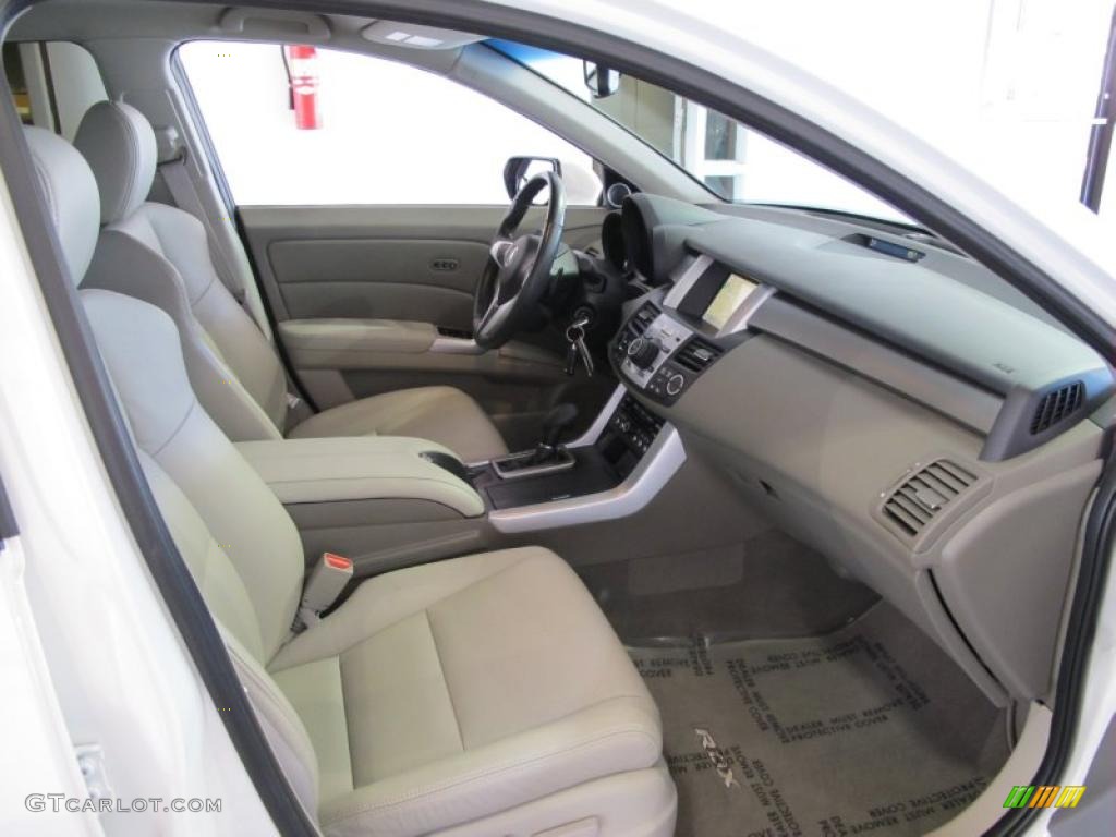 Taupe Interior 2009 Acura RDX SH-AWD Technology Photo #47070671