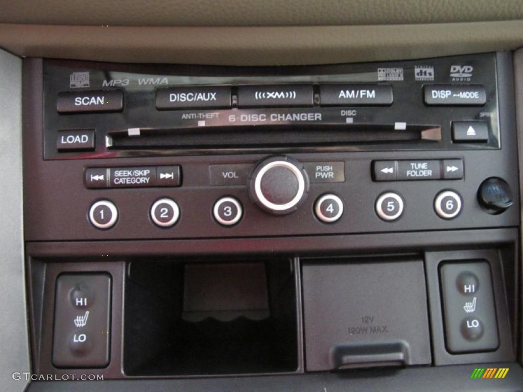 2009 Acura RDX SH-AWD Technology Controls Photo #47070821