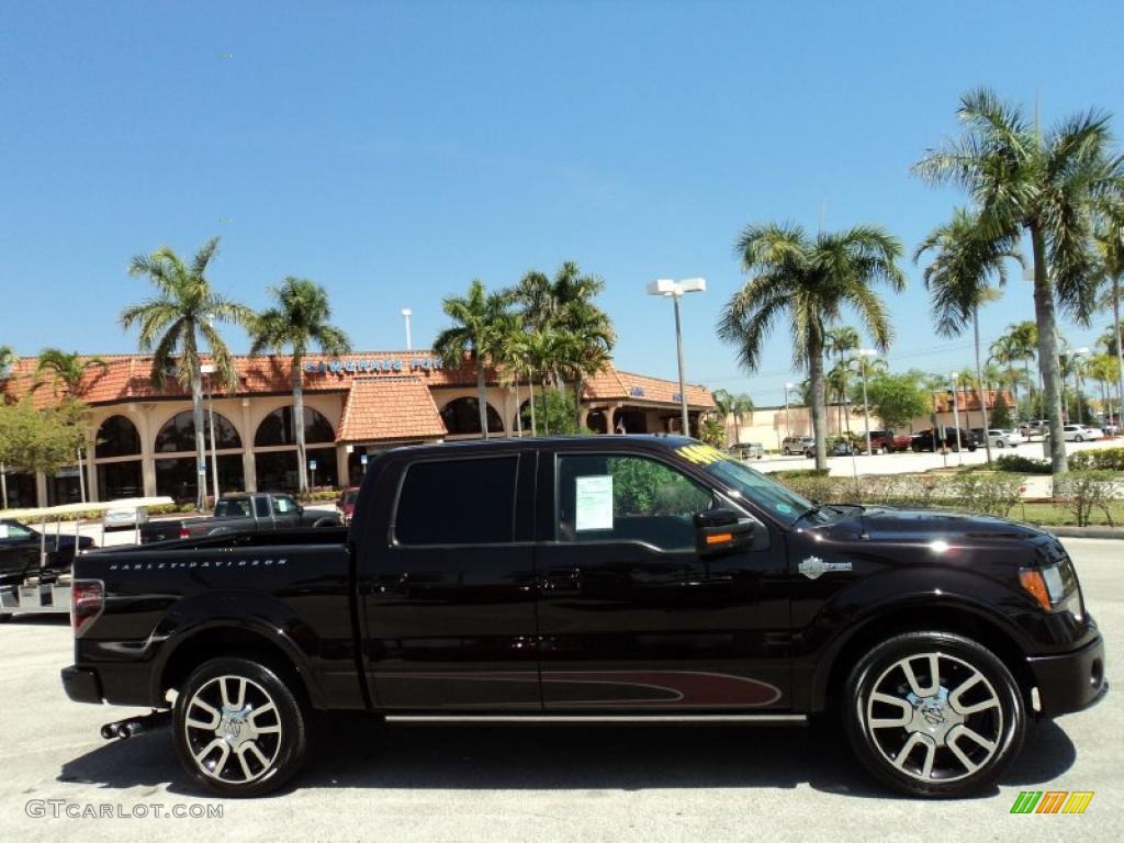 2010 F150 Harley-Davidson SuperCrew - Lava Red Metallic / Harley Davidson Lava Red/Black photo #5