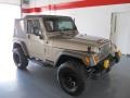 2005 Light Khaki Metallic Jeep Wrangler Sport 4x4  photo #5