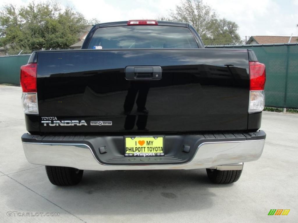 2011 Tundra Texas Edition Double Cab - Black / Graphite Gray photo #4