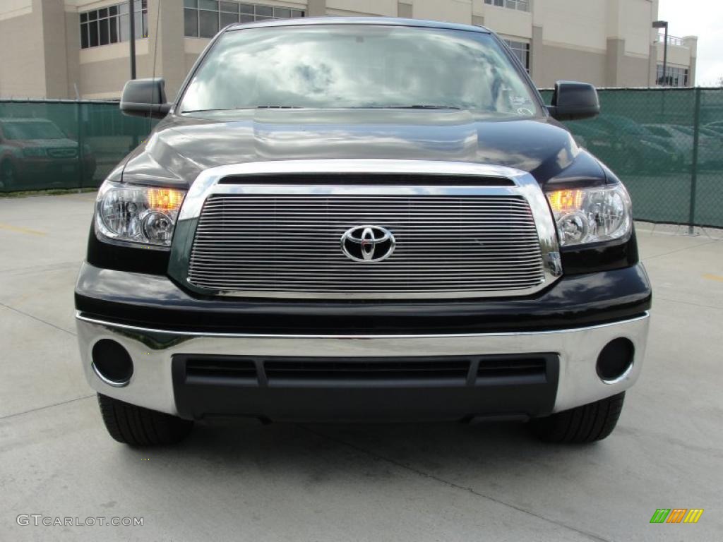 2011 Tundra Texas Edition Double Cab - Black / Graphite Gray photo #8