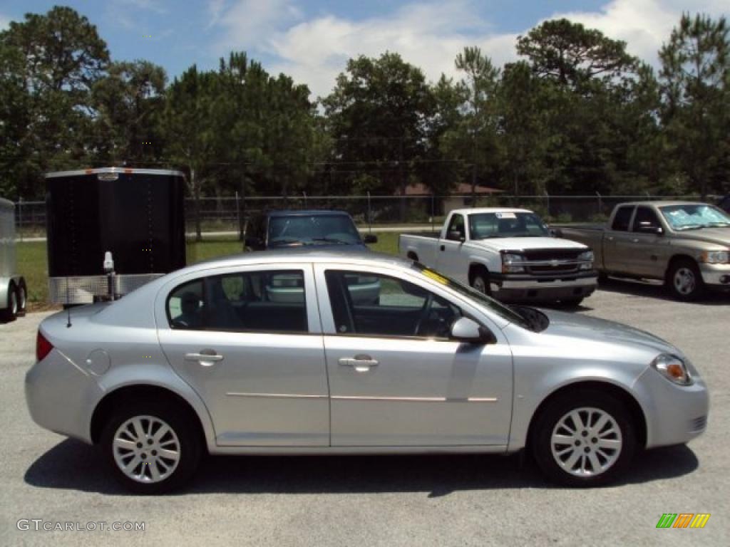 Silver Ice Metallic 2009 Chevrolet Cobalt LS Sedan Exterior Photo #47071919