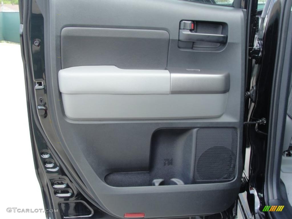 2011 Toyota Tundra Texas Edition Double Cab Graphite Gray Door Panel Photo #47072030